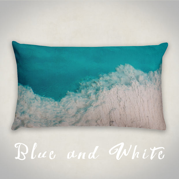 Abstract Yellowstone Geyser III Throw Pillow Cover - Pillows