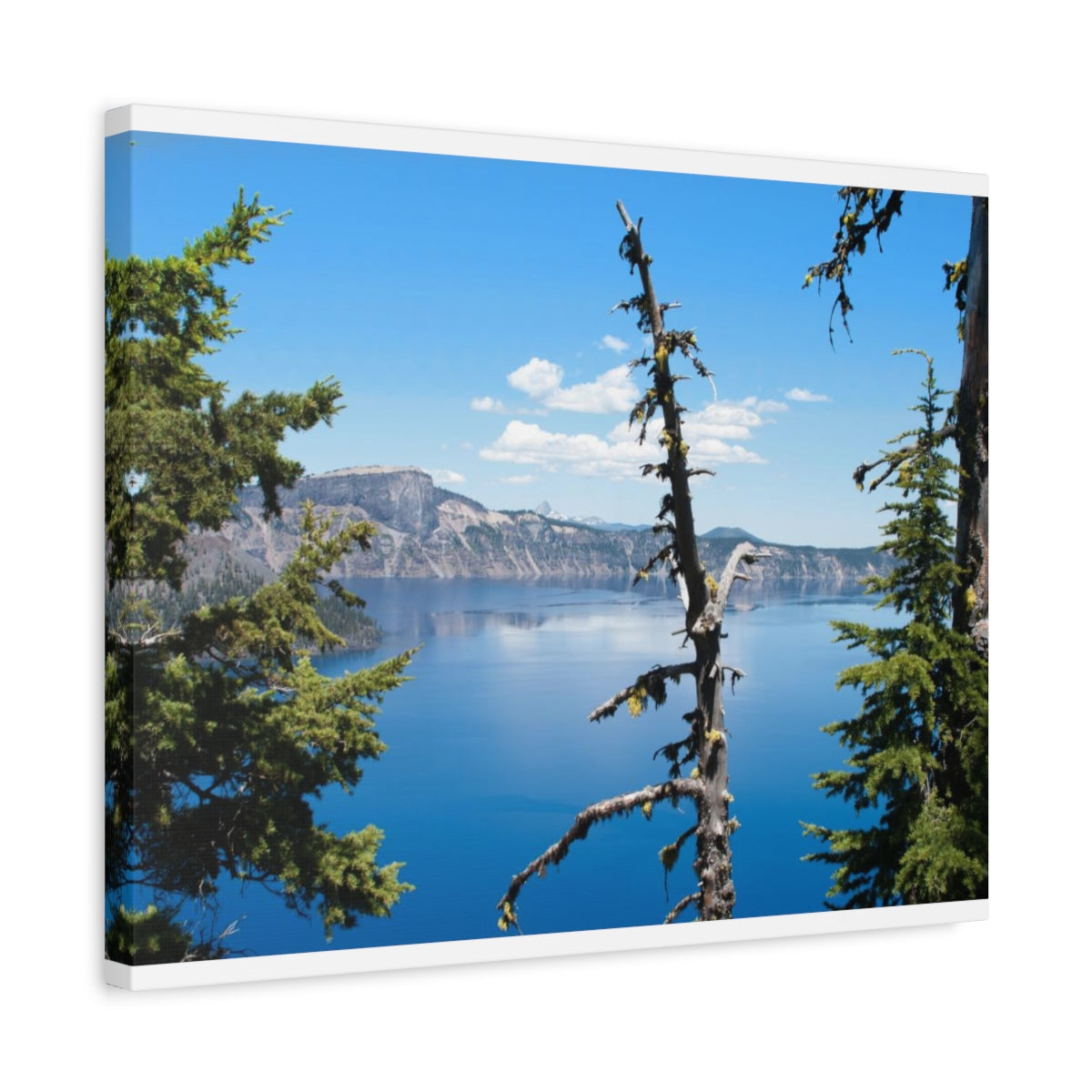 Crater Lake Oregon Matte Canvas Print - Ready to Hang Art