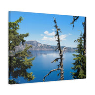 Crater Lake Oregon Matte Canvas Print - Ready to Hang Art