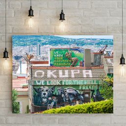 Barcelona Mural Photo Print Graffiti Photography