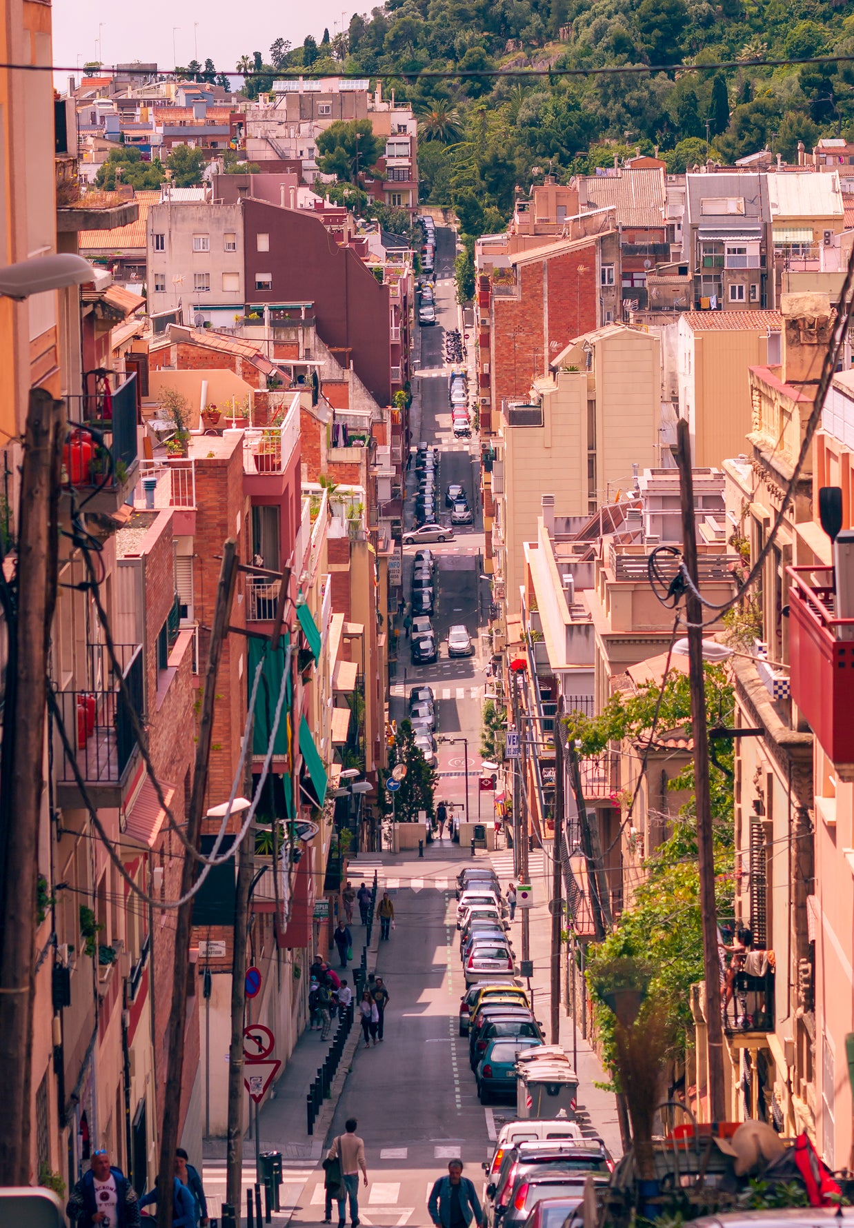 Carmel Hill Barcelona Photo Print Street Photography