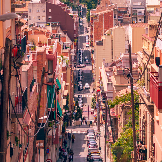 Carmel Hill Barcelona Photo Print Street Photography