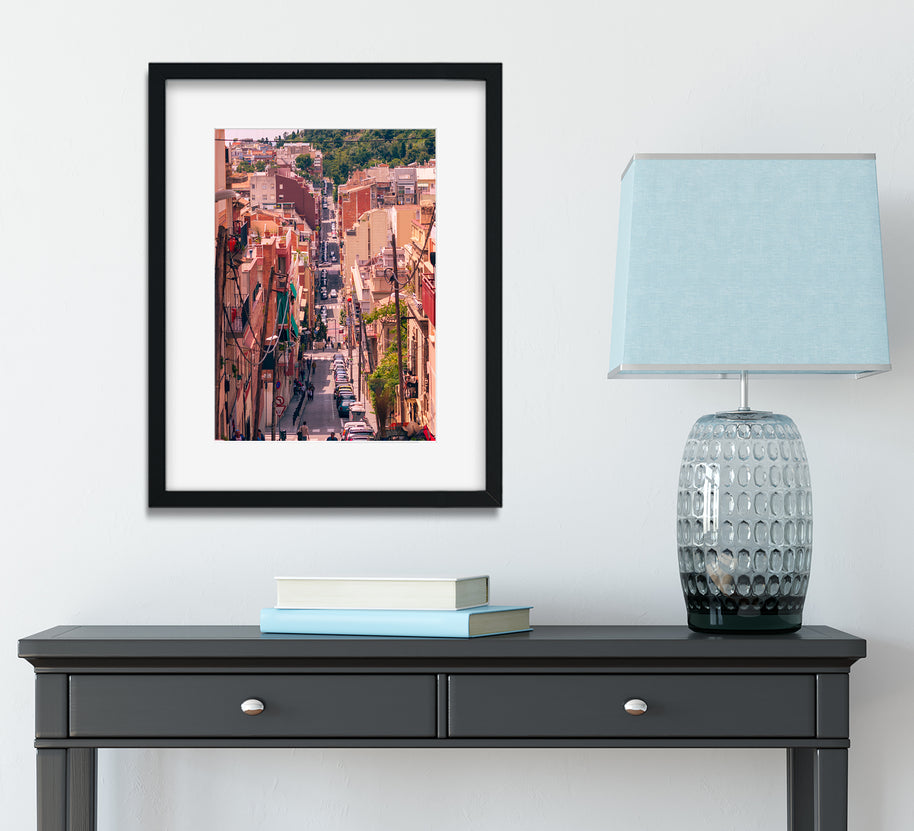 Carmel Hill Barcelona Photo Print Street Photography
