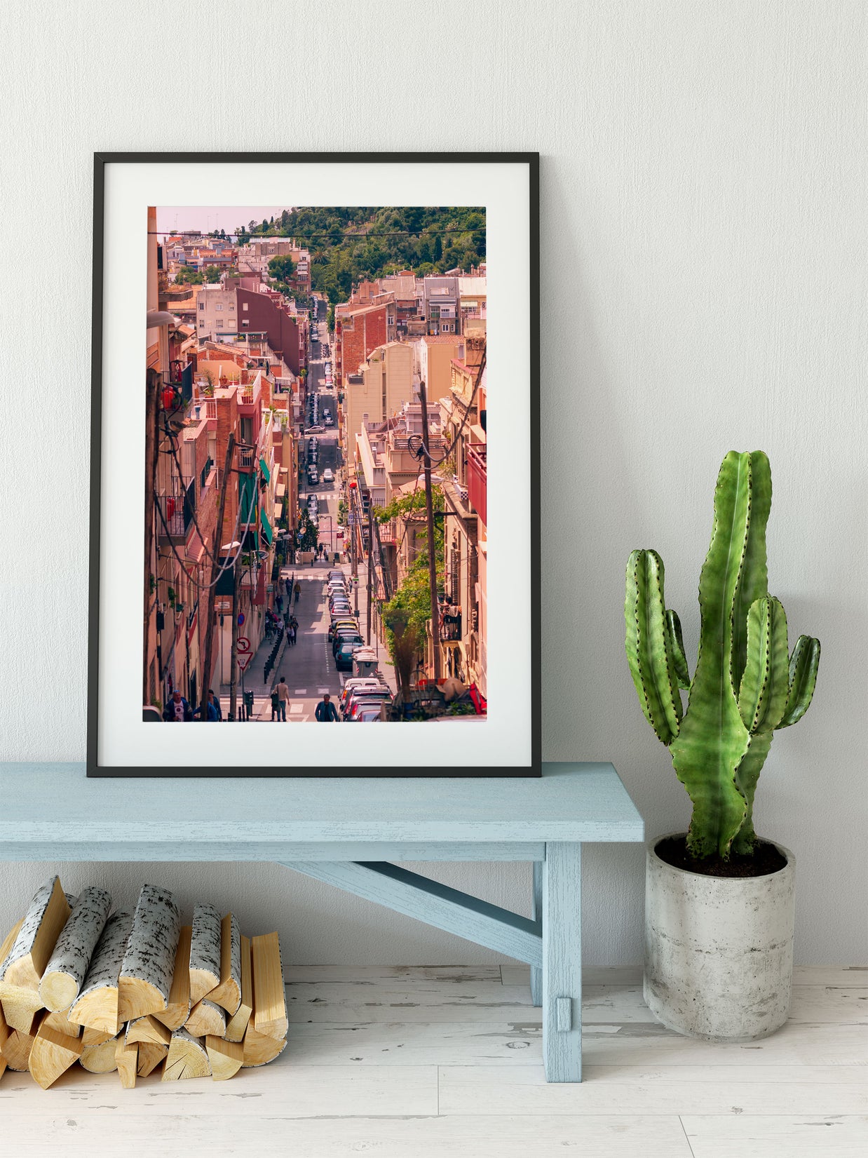 Carmel Hill Barcelona Photo Print Street Photography