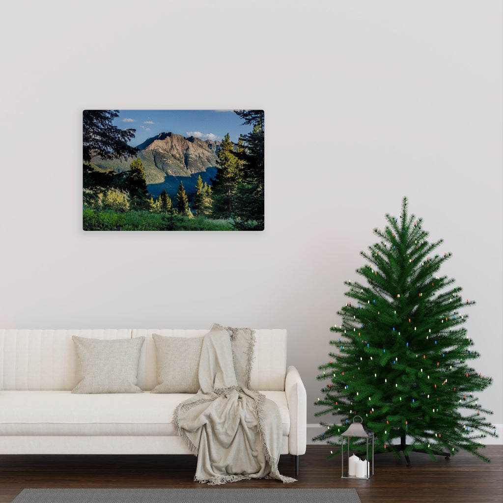 Colorado Mountain Peak Canvas Gallery Wrap – Twilight Peak