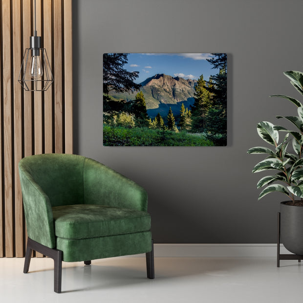 Colorado Mountain Peak Canvas Gallery Wrap - Twilight Peak