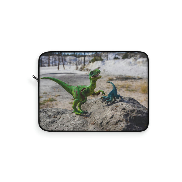 Velociraptor Dinosaur Laptop Sleeve - 12