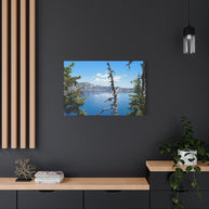 Crater Lake Oregon Matte Canvas Print - Ready to Hang Art