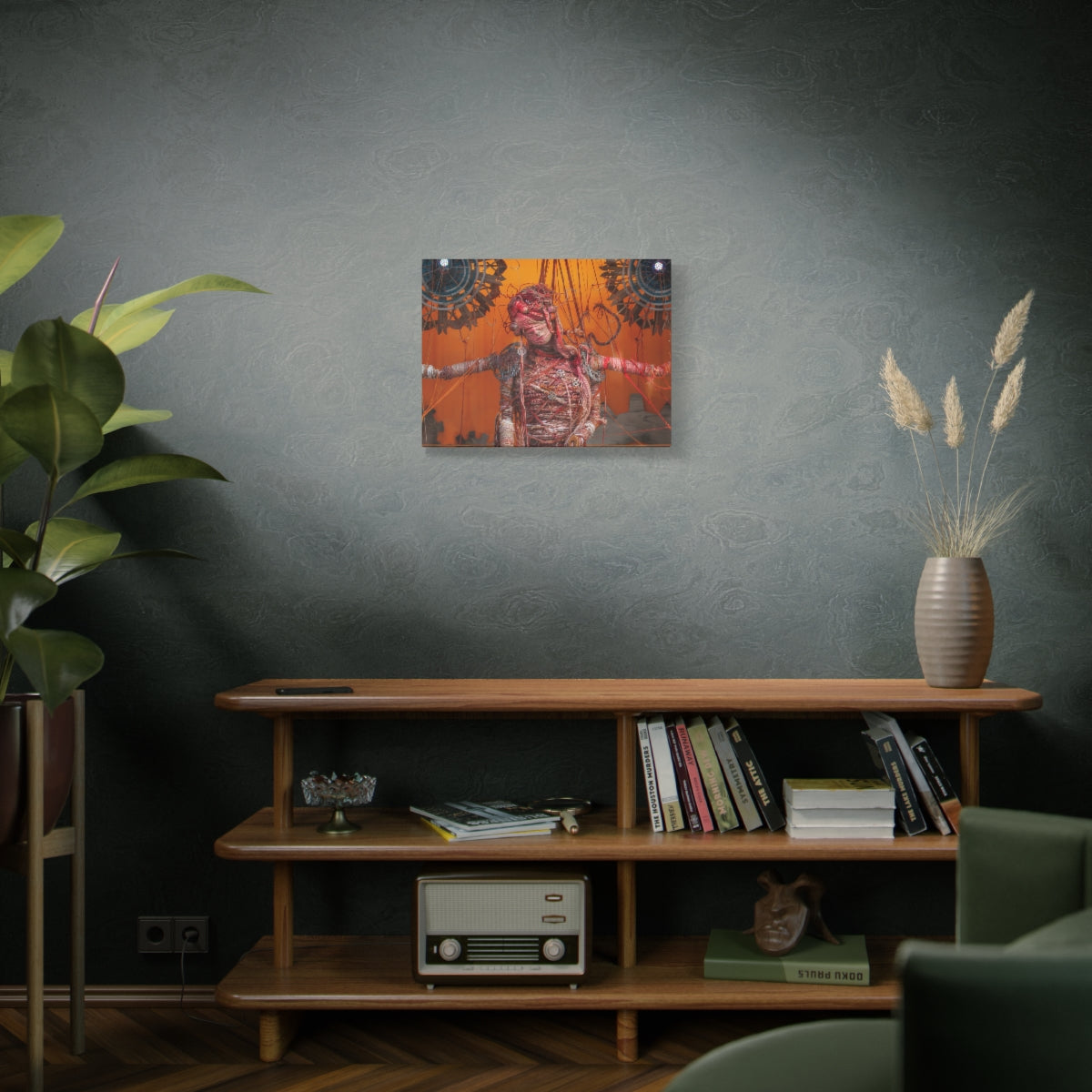 Steampunk Woman Matte Canvas Print - Ready to Hang Art