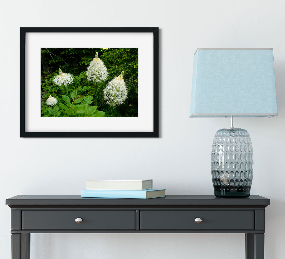 Bear Grass Photo Print Montana Wildflowers Wall Art -