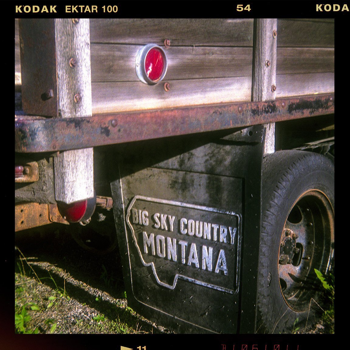 Big Sky Country, Montana Rustic Print Lost Kat Photography