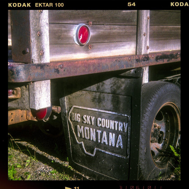 Big Sky Country, Montana Rustic Print Lost Kat Photography