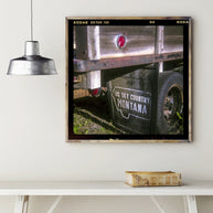 Big Sky Country, Montana Rustic Print Lost Kat Photography