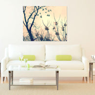 Birds in Flight Dreamy Fine Art Print - Photography