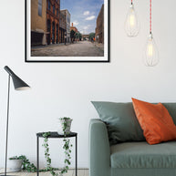 Cobblestone and Brick Photo Print Birmingham Alabama -