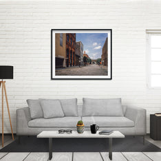 Cobblestone and Brick Photo Print Birmingham Alabama -