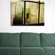 Black Cat Window - British Cats Series Print Lost Kat Photography