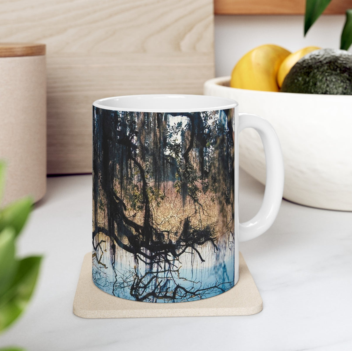 Reaching Branches Nature Coffee Mug Savannah Georgia - 12oz