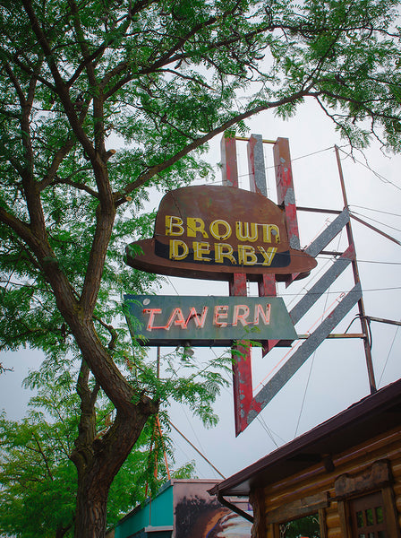 The Brown Derby Tavern Spokane Washington Photo Print -