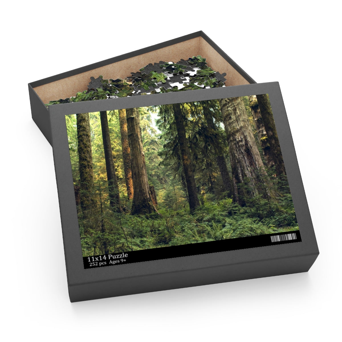 Pacific Northwest Forest Jigsaw Puzzle 252 or 500 Piece -