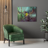 Yellow Bird Canvas Gallery Wraps Colorful Film Photography