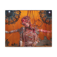 Steampunk Woman Matte Canvas Print - Ready to Hang Art