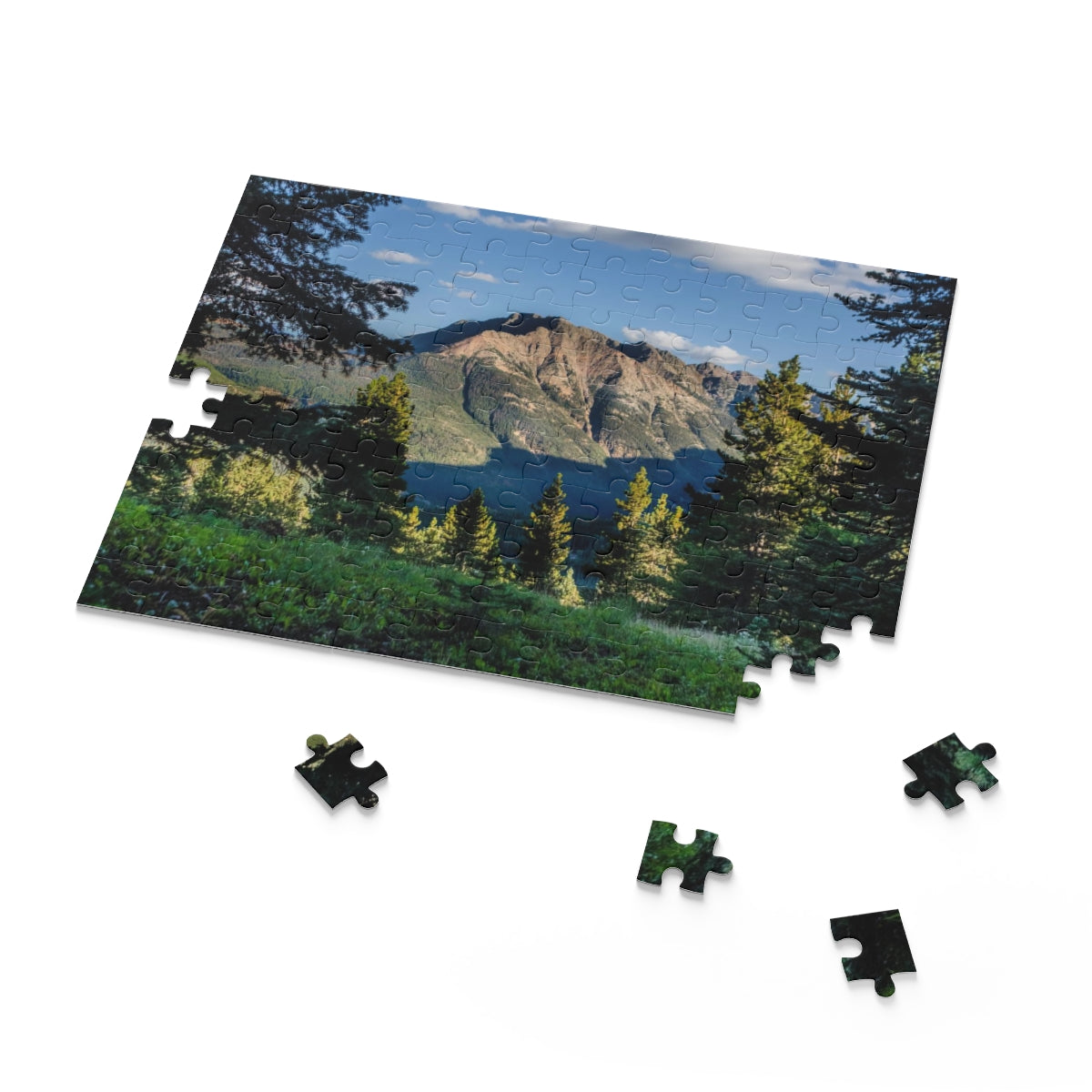 Mountain Scene Jigsaw Puzzle 252 or 500 Piece - Twilight