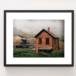 Mining Cabin Photo Print Colorado Ghost Town Photography