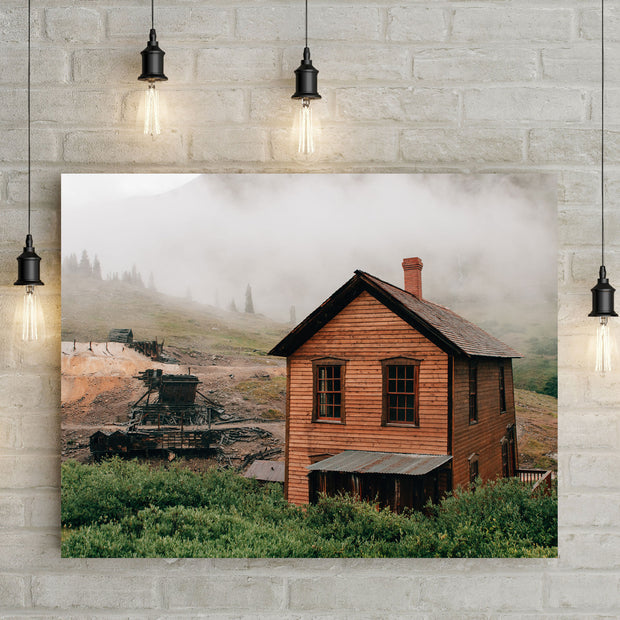 Mining Cabin Photo Print Colorado Ghost Town Photography