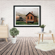 Mining Cabin Photo Print Colorado Ghost Town Photography