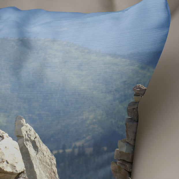 Rock Cairn Decorative Throw Pillow Cover - Pillows
