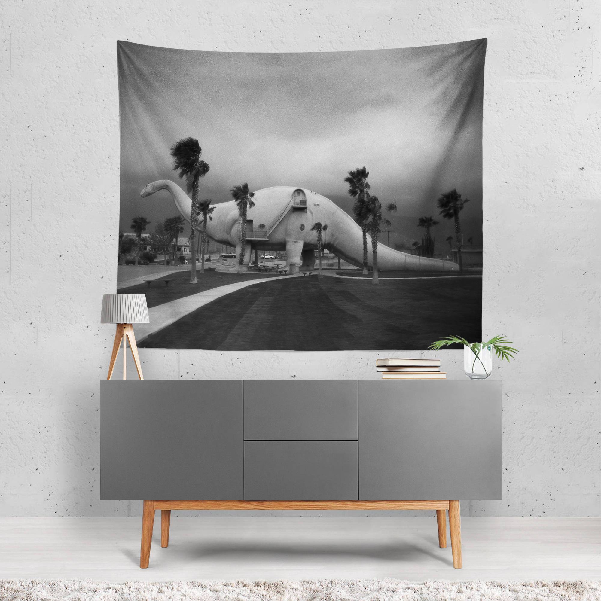 California Dinosaur Wall Tapestry