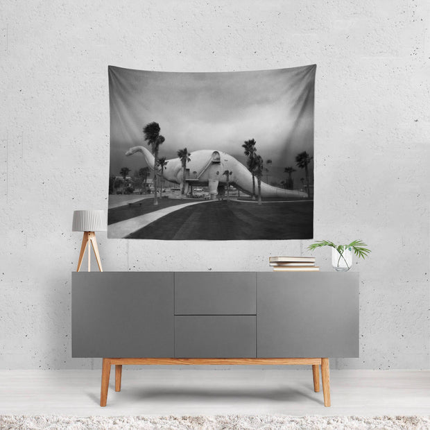 California Dinosaur Wall Tapestry Lost In Nature