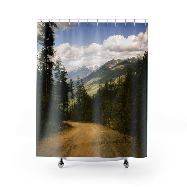 Canada Lookout Road Shower Curtains 71x74 Printify