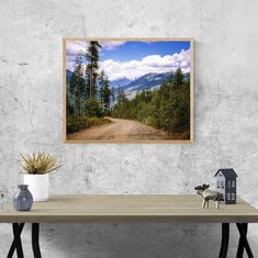 Lookout Road Selkirk Mountains Photo Print - Photography
