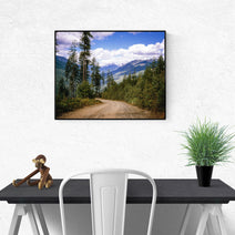 Lookout Road Selkirk Mountains Photo Print - Photography