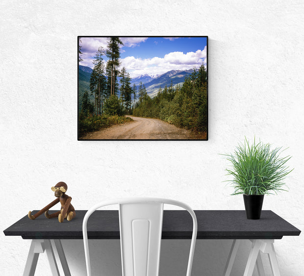 Lookout Road Selkirk Mountains Photo Print - Photography
