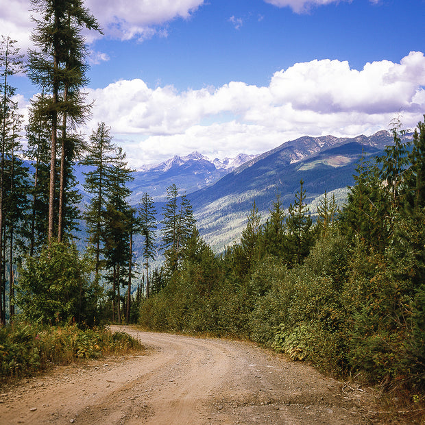 Lookout Road Selkirk Mountains Photo Print - Photography