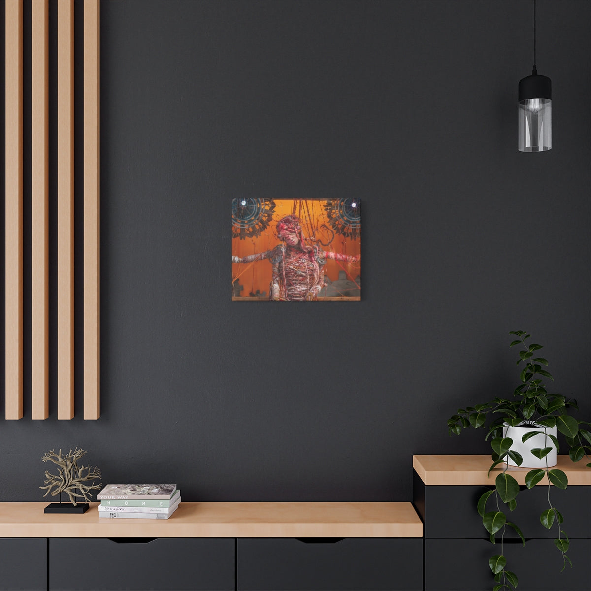 Steampunk Woman Matte Canvas Print - Ready to Hang Art