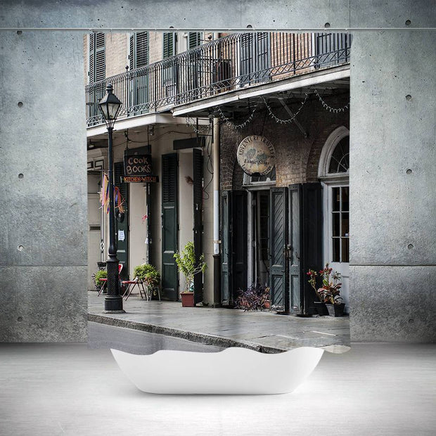 Charters Street New Orleans Shower Curtain Lost in Nature