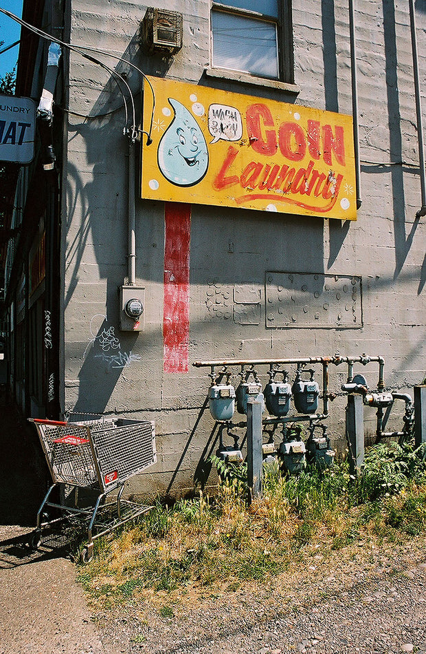 Coin Laundry Photo Print Portland Oregon 35mm Film -