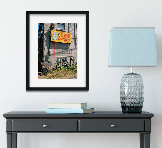 Coin Laundry Photo Print Portland Oregon 35mm Film -