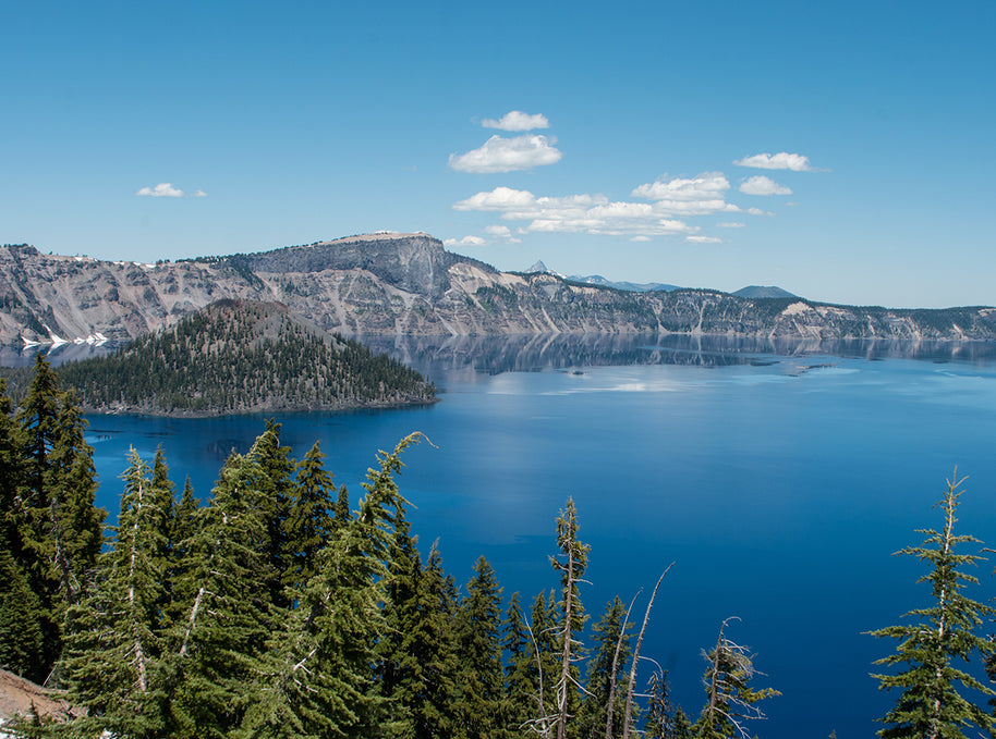 The Deep Blue Crater Lake Oregon Fine Art Print -