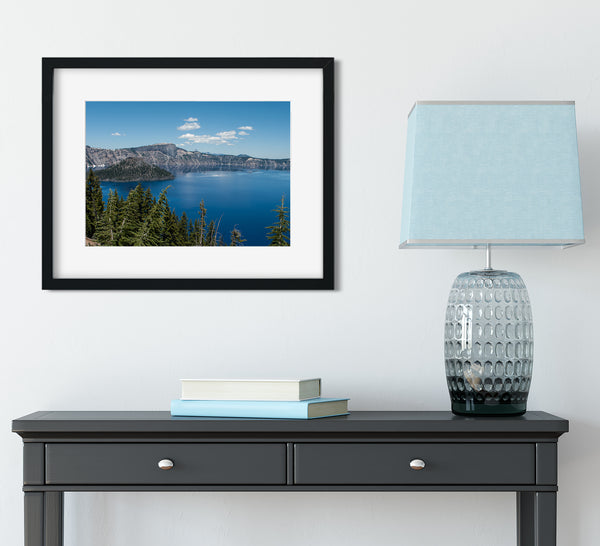 The Deep Blue Crater Lake Oregon Fine Art Print -