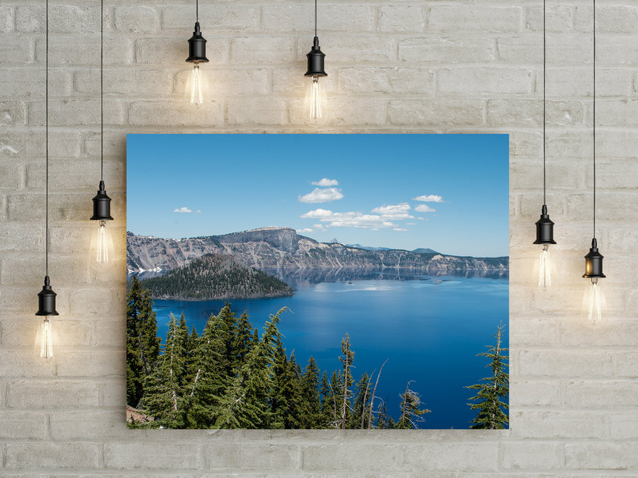 The Deep Blue Crater Lake Oregon Fine Art Print -