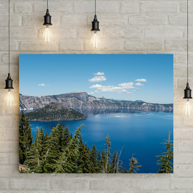 The Deep Blue Crater Lake Oregon Fine Art Print -