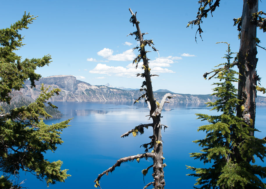 The Deep Blue III Crater Lake Oregon Fine Art Print -