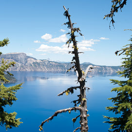 The Deep Blue III Crater Lake Oregon Fine Art Print -