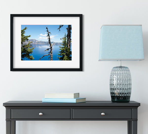The Deep Blue III Crater Lake Oregon Fine Art Print -