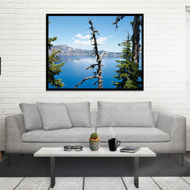 The Deep Blue III Crater Lake Oregon Fine Art Print -